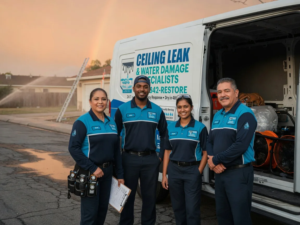 Ceiling Leak Cleanup company in Bronson, KS